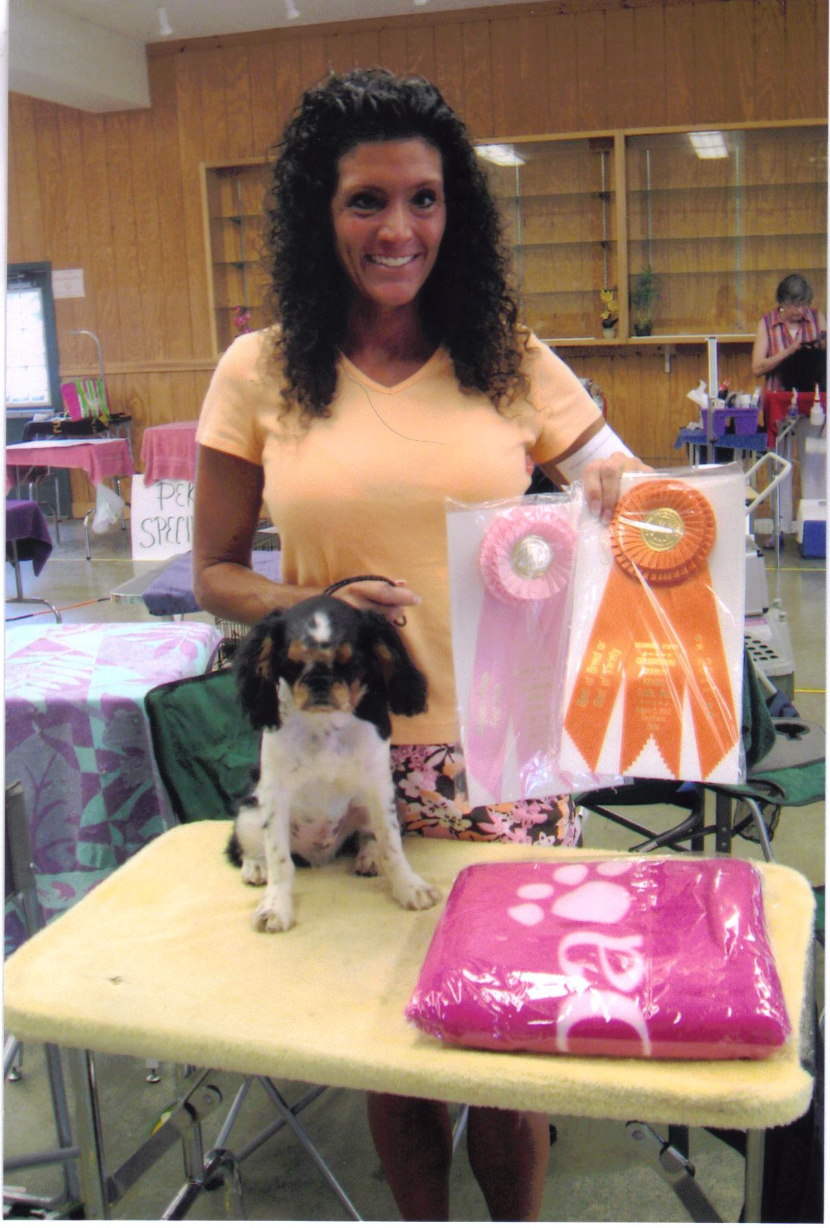 Griffins first match. Best of Breed and Toy Group #1